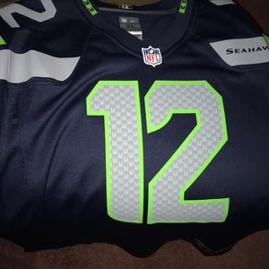 Seattle Seahawks 12th man Jersey XL